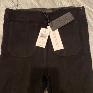 SPRWMN Women’s Suede Pants size XS